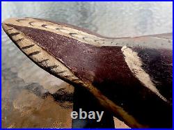 Old Antique Duck Decoy Hunting Fishing Exc paint nr