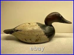 Old Antique Vintage Wood Duck Decoy MASON Canvasback Drake