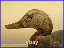 Old Antique Vintage Wood Duck Decoy MASON Mallard Hen
