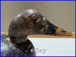 Old Vintage Wooden Duck Decoy MASON Canvasback Drake