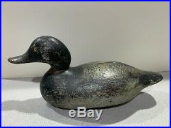 Old Vintage Wooden Duck Decoy MASON Scaup Bluebill