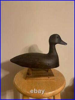 Old hand carved Massachusetts duck decoy