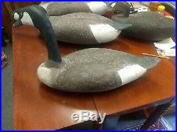 Old working decoy Madison Mitchell goose cork field geese rare High head 1964