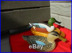 Oliver Tuts Lawson shoveler decoys signed/ dated 1959 taught by Ward Brothers