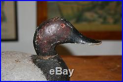 Original Antique Evans Competitive Grade Canvasback Duck Decoy