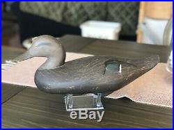 Original Paint Early Madison Mitchell Black Duck With Brand On Bottom