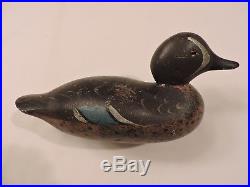 Outstanding Orig. Pnt. Mason Factory Blue-wing Teal Drake Decoy Ca. 1910 Decoy