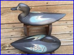 Outstanding Pair of Blue Wing Teal Decoys by Pete Peterson