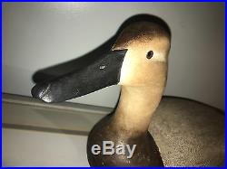 Pair Of Bob White Canvasback Duck Decoy High Head Fat Bodies Minty Tullytown Pa
