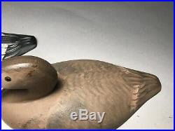 Pair Robert Bob Litzenberg Canvasback Sink Box Weight Duck Decoys Signed Iron