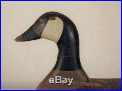 Paul Gibson Goose Decoy Maryland Original Antique Wooden Duck Shorebird