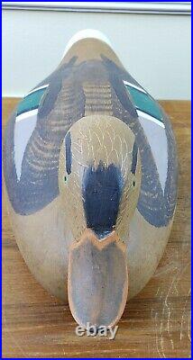 Paul Gibson Mallard Duck Decoy VTG Hunting Chesapeake Bay Bird Havre de Grace