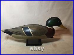 Peterson Company Factory Mallard Duck Decoy Antique Vintage Hunting