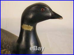 Pierre Bacon Brant Decoy Quebec Canada Original Wooden Duck Goose Shorebird