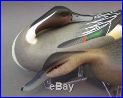 Pintail Duck Decoy Matched Pair Delaware River Rick Brown Brick Township Nj