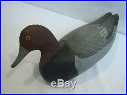 Pr Duck Decoy Redhead Red Head Hunting Model with Weight Working