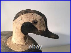 Primitive Working Old Squaw Duck Decoy Unsigned