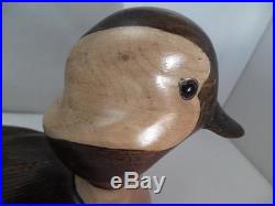 Rare 1982 Collectors Series Wood Duck By Tom Taber, Hersey Kyle. Jr