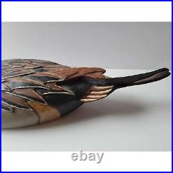 RARE 21 Large Tom Taber Ducks Unlimited Northern Pintail Decoy