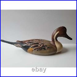 RARE 21 Large Tom Taber Ducks Unlimited Northern Pintail Decoy