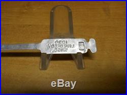 RARE Vintage 1930 LIVE Duck DECOY WISCONSIN Leg Band Tag Hunt Trap Fish Stamp