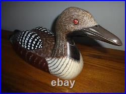 RARE Vintage Black Throated Diver Decoy Mint Condition, One of a kind Must have