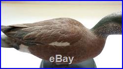 R. Takai Carved 8.5 Duck Decoy on Stand (#7)