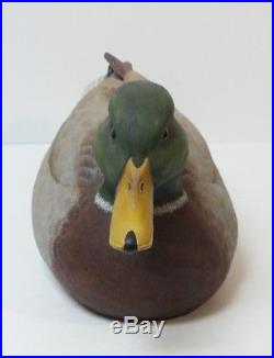 R. Takai Carved MALLARD Drake16.5 Duck Decoy (#6)