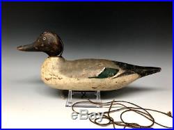 Rare Mason Pintail Duck Hunting Decoy Decoys Wood Antique Vintage 1920s