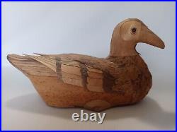 Rare Vintage Wood/Foam Duck Decoy