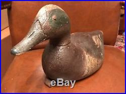 Rare Widgeon Duck Decoy from Nantucket, Carved by Pittman, Antique, Collectible