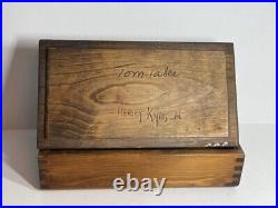 SIGNED Tom Taber-Hersey Kyle Jr. Ducks Unlimited Decoy Box 1982/83 Lt Ed #964