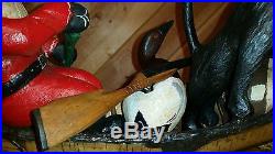 Santa Claus woodcarving, duck decoy, fish decoy, Christmas gift, Casey Edwards