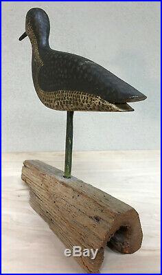Shorebird Carved Wooden Decoy
