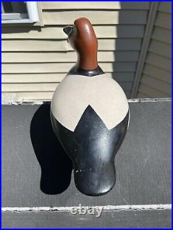 Signed Fred Harding Canvasback Duck Decoy 1984