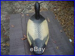 Standley Evans Decoy Old Bluebill Duck Upper Bay Maryland Antique Hunting