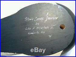 Stony Creek Decoys by Leo H. Mcintosh jr. /Signed