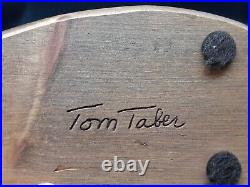 TOM TABER Duck DECOY Signed 15