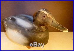 Tom Schroeder, Deroit Canvasback duck decoy c. 1950's