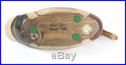 Tom Taber Hersey Kyle Mallard 1983 Gold Medallion Series Wooden Duck Decoy