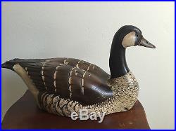 Tom Taber & Hershey Kyle Jr Goose Vintage Duck Hunting Artist Decoy Wood Carved