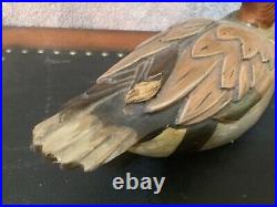 Tom taber hersey kyle greenwing teal decoy early 1980's