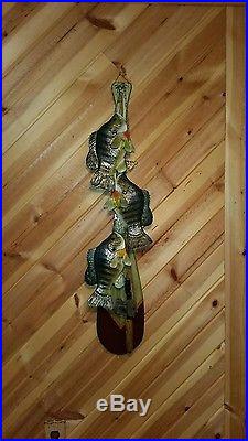 Trophy bluegill woodcarving, duck decoy, fish decoy, Casey Edwards