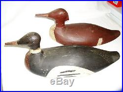 Two Antique/Vantage Duck decoys