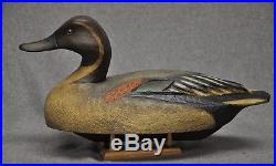 VINTAGE DARKFEATHER FREEDMAN pin tail duck decoy signed MINTY