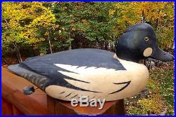 Vintage D. W. (davey) Nichol Drake Goldeneye Duck Decoy Exc. Orig. Cond. Ontario