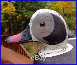 Vintage D. W. (davey) Nichol Drake Old Squaw Duck Decoy Very Rare Species Ontario