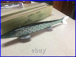 VINTAGE George Randall Ice Fishing Spearing Decoy 16 Come On Northern