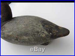 Vintage Primative Wood Wooded Duck Hunting Decoy Original Old