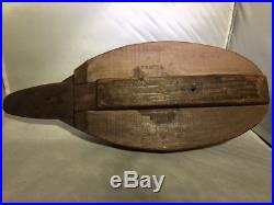 VINTAGE WOOD HUNTING DUCK DECOY, by Wright, Calif
